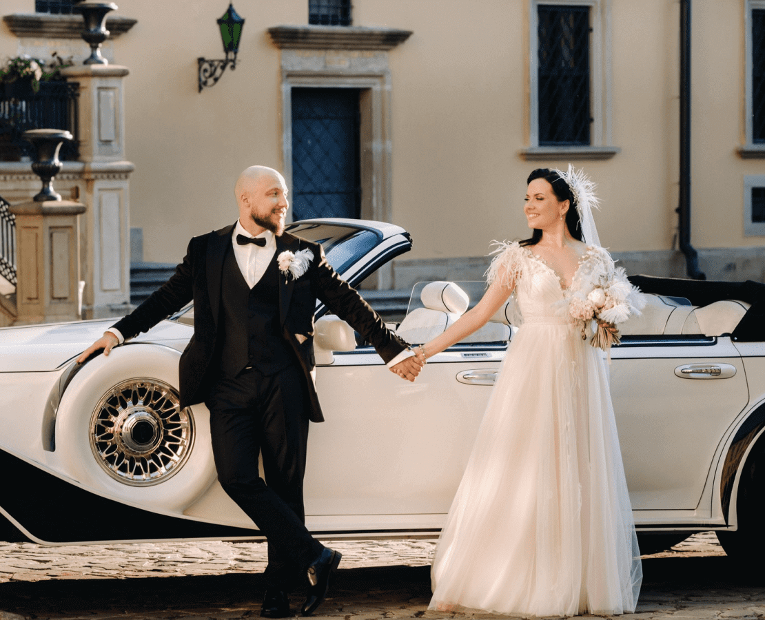 Luxury SUV for a formal event arrival